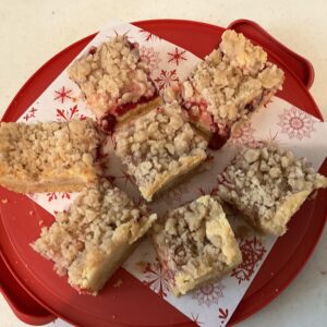 Cherry Crunch Cheesecake Bars - Per Pan