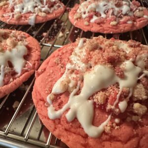 Strawberry Crunch Cookies - One Dozen