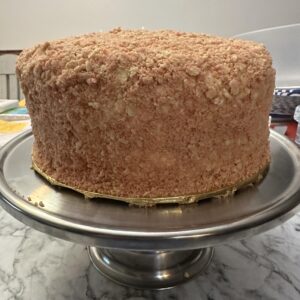 Strawberry Crunch Layer Cake - 3 Layers